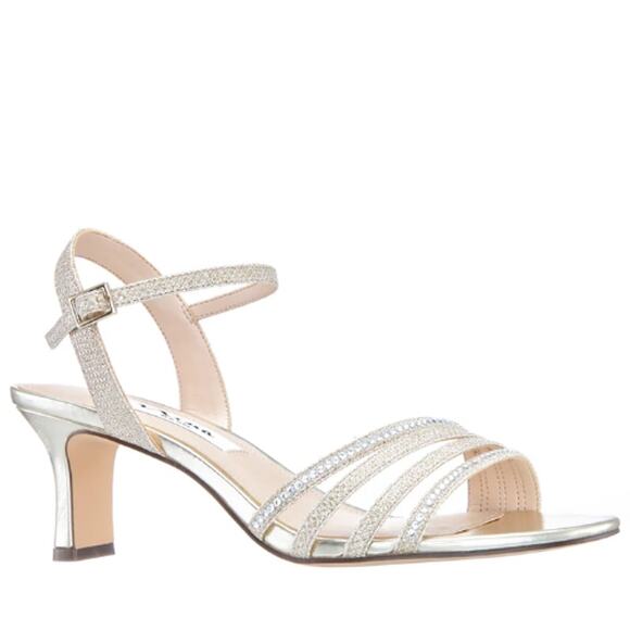 Nina Shoes - Nina Nelena Evening Sandals Light Gold New in Box Size7.5